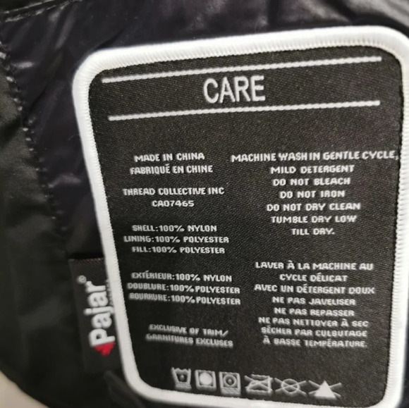 🥶HOST PICK🥶PAJAR Jeremiah Puffer Authentic Winter Jacket gift Knit Hat Mens L - Picture 16 of 16